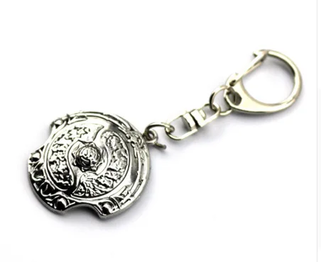 

Dota 2 Keychain Metal Weapon Immortal Shield Key Chain Pendant Boy Charm Gift Bag Car Decoration Keyring Accessory