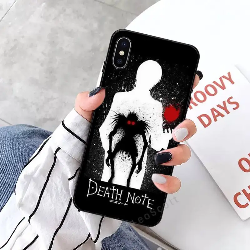 

Death Note Ryuk kira Phone Case for iPhone 11 12 mini pro XS MAX 8 7 6 6S Plus X 5S SE 2020 XR