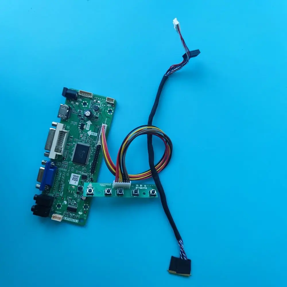 

Kit for 40pin LTN089NT01 M.NT68676 LVDS DVI VGA LED LCD Controller Board Diy Screen Card 8.9" 1024×600