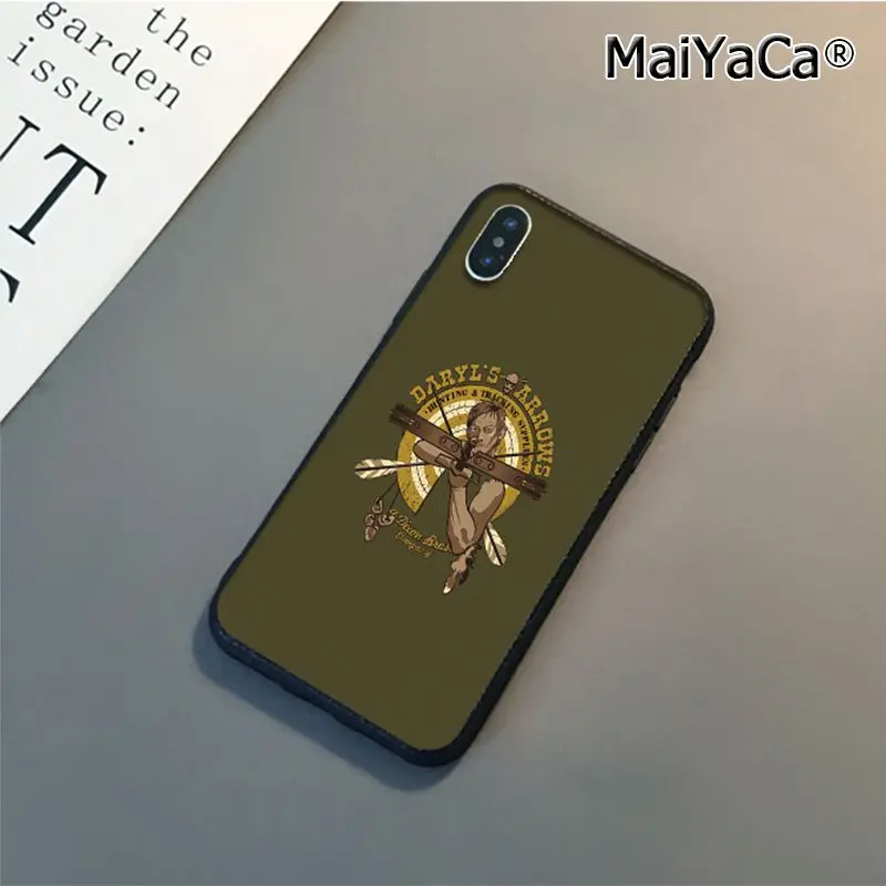 1 Чехол для телефона MaiYaCa для iphone 11 pro X se 5S 6s 6s plus 7 plus чехол walking dead hero для iphone 11 pro 8 8plus XR XS MAX - Цвет: 1