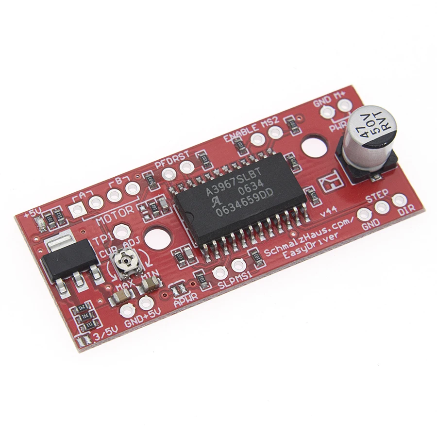 A3967 шаговый двигатель EasyDriver Motor Driver V44 макетная плата для 3D принтера модуль|development