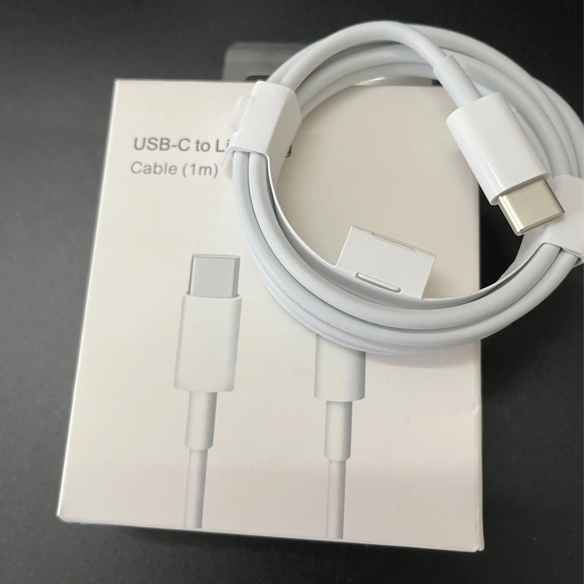 

10 шт./лот PD кабель для быстрой зарядки usb c 1 м 2 м для iPhone 12 11 pro max Xs 8 pin для Type C Macbook для телефона с розничной коробкой