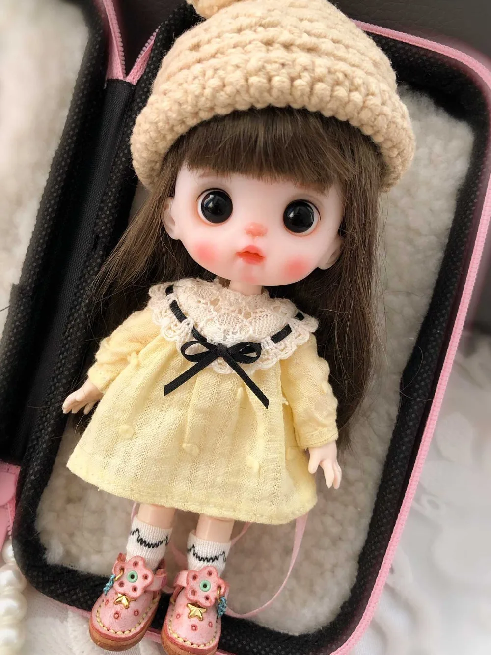OB11 кукла голова Кастомизация 1/8 BJD куклы OB Полимерная глина