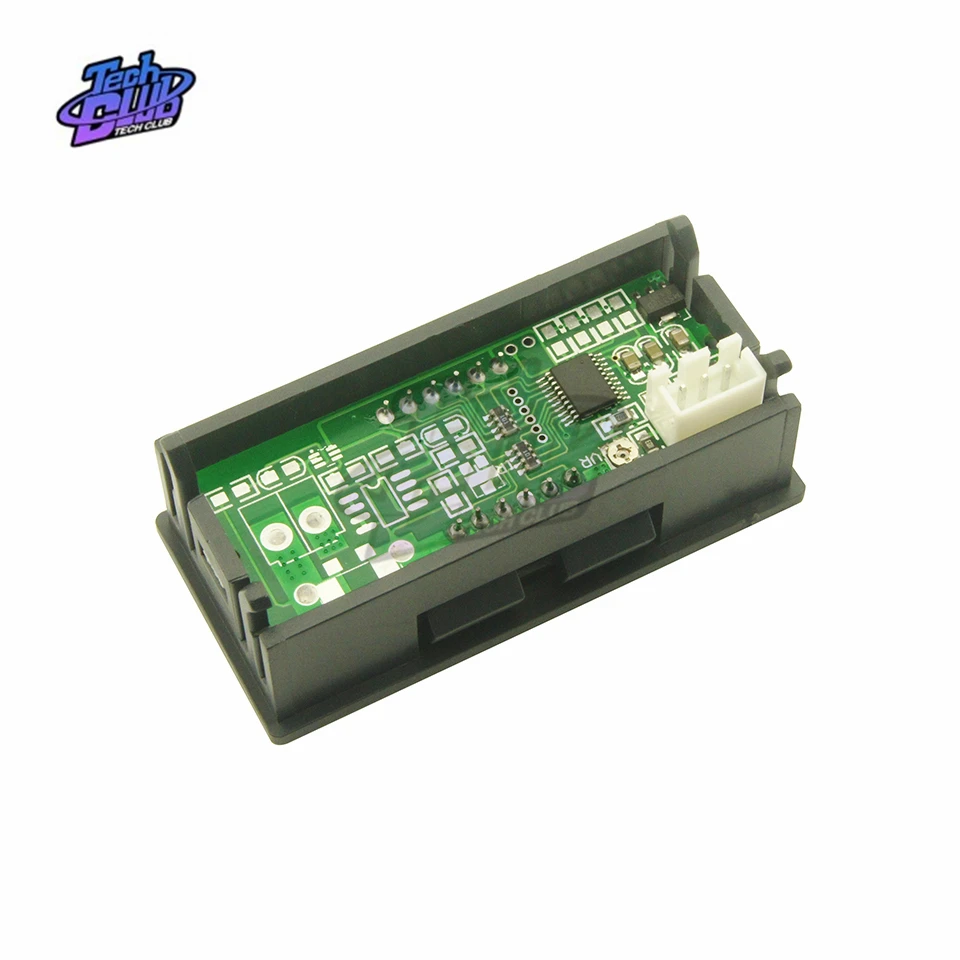 Мини светодиодный цифровой вольтметр 0 56 &quot измеритель напряжения автомобильный