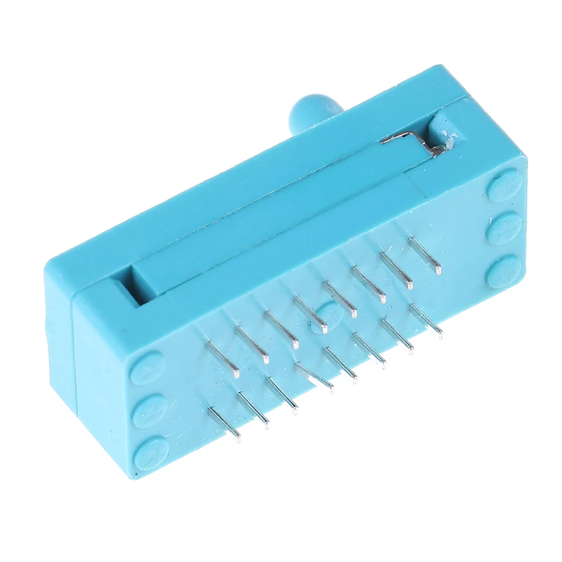

2pcs/lot 2.54mm Pitch Connector Dip16 Zif Zip Ic Socket 16p Dip Chip Test Adaptor PCB 16 Pin Dip-16 16pin