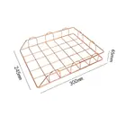 Полка для хранения файлов из железа, гладкая, прочная и долговечная