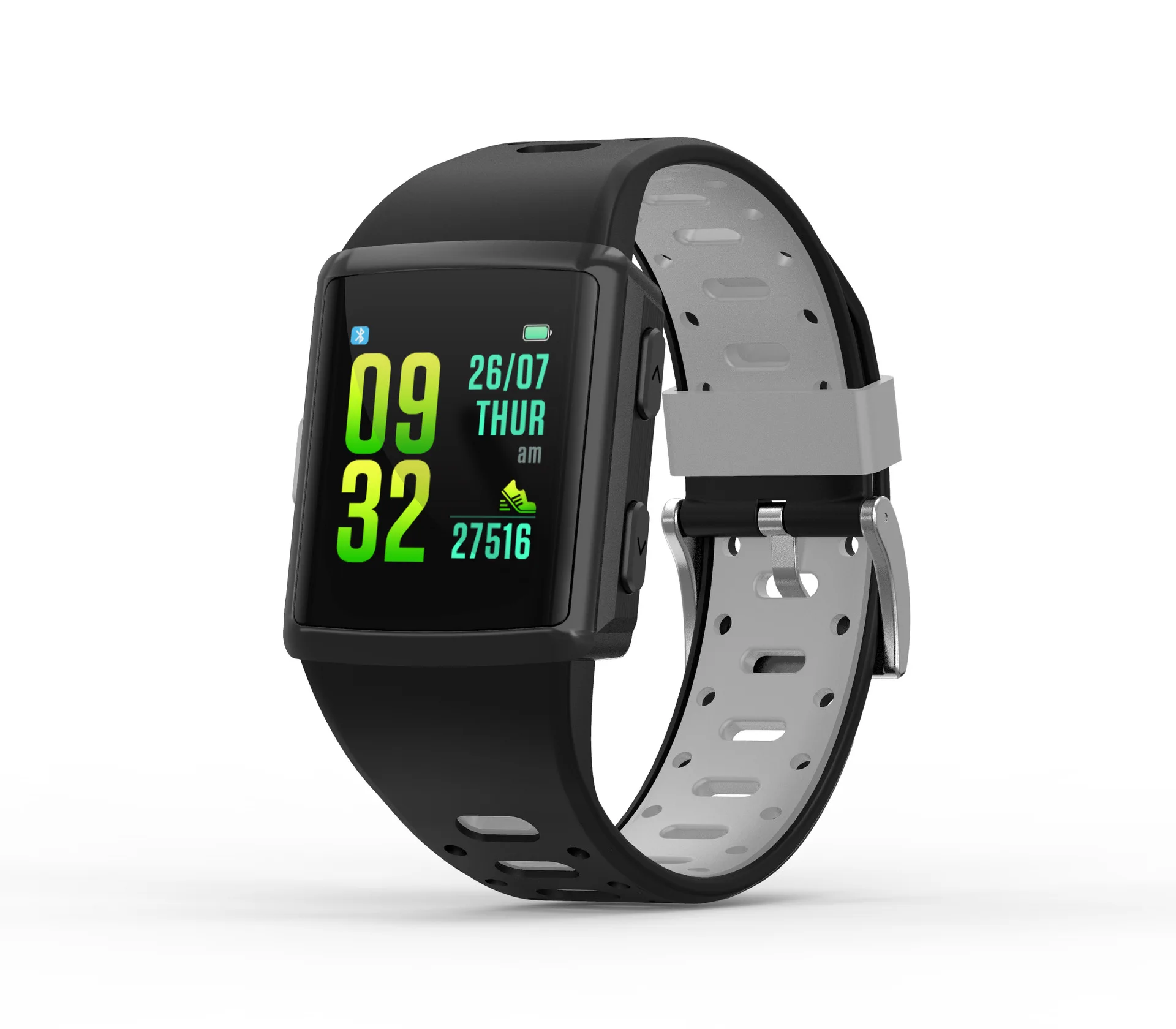 GPS Smart Watch heart rate monitoring Bluetooth footmeter sports watch | Электроника