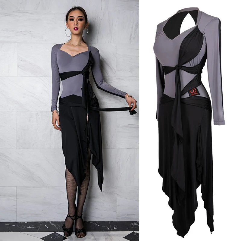 Женское платье для латинских танцев танцев|Латинский| |