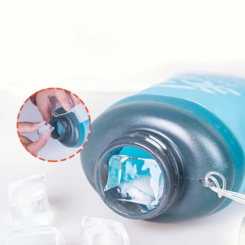 Складная мягкая колба AONIJIE 420 мл 500 сохраняют гидратацию льда бутылки для холодной