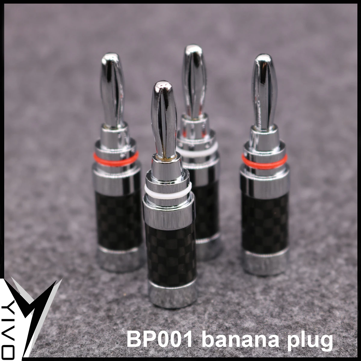8 шт. BP001 # GuangZhou YIVO электрические вилки из углеродного волокна с латунным