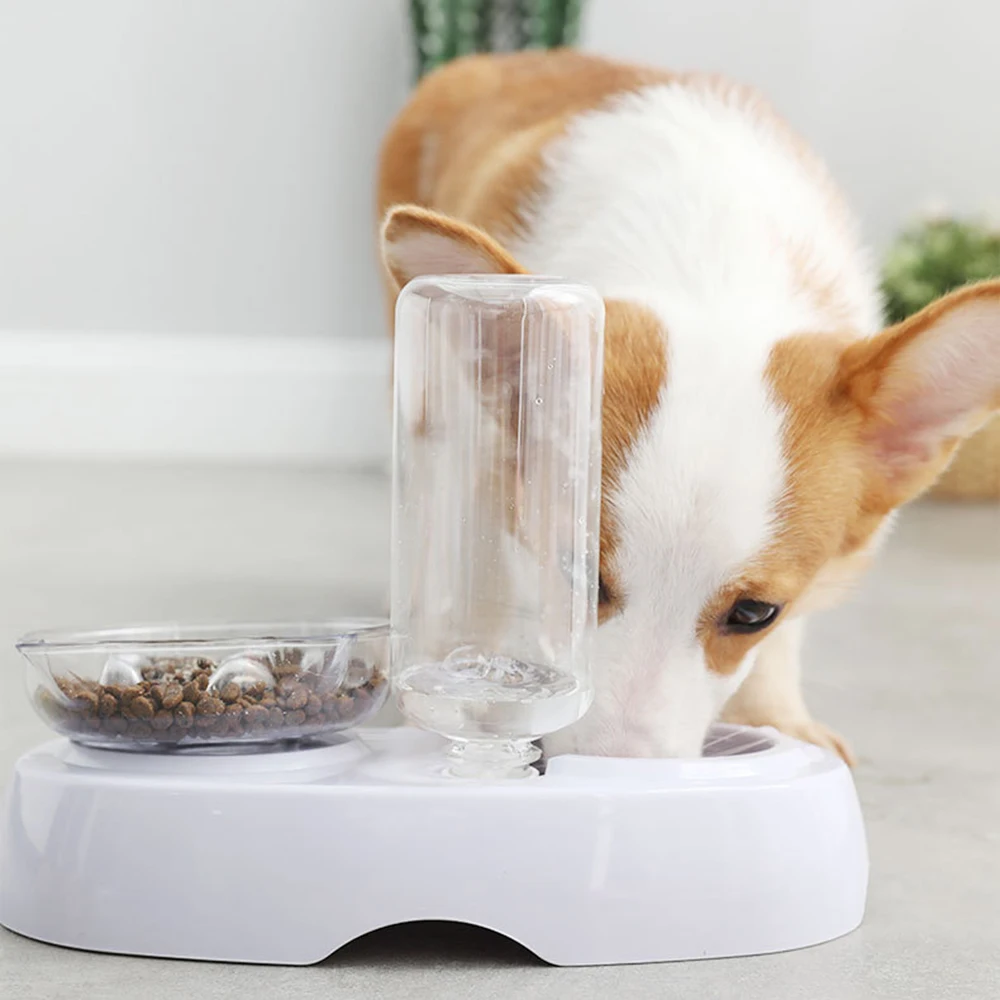 Автоматический дозатор воды для собак и кошек двухпортовый домашних животных