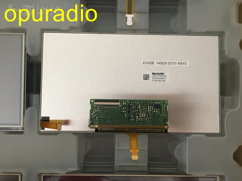LQ070Y5DG36 A + класс 7 дюймов автомобильный TFT ЖК-дисплей и сенсорный экран дигитайзер