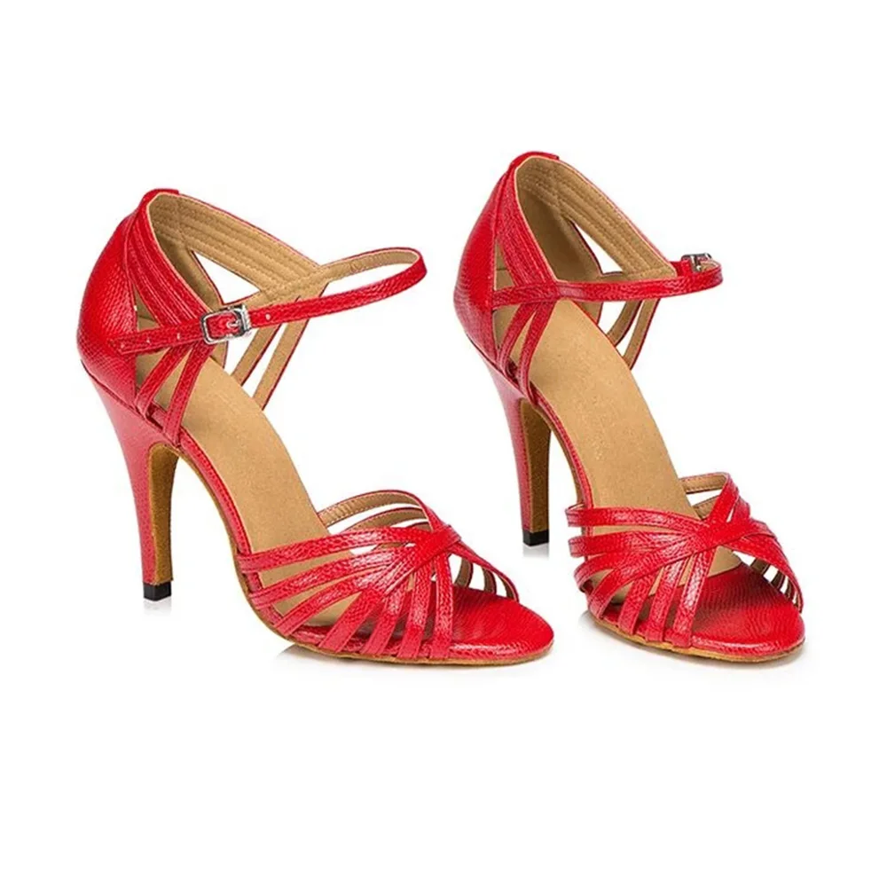 New Women's Latin Dance Shoes Ballroom Salsa Dance Shoes Tango Ladies Girls Comfortable Satin soft sole Dancing Shoes