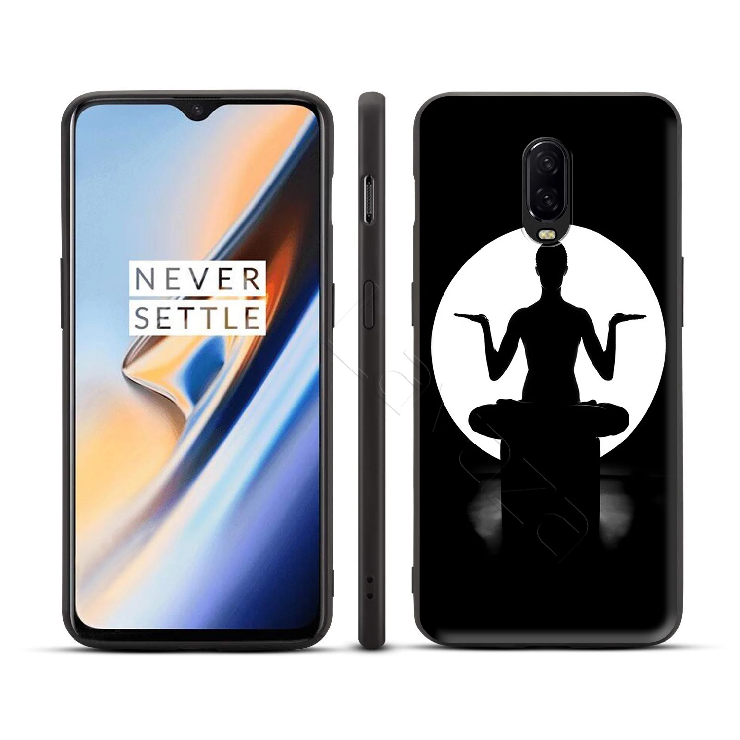 Силиконовый чехол Lavaza Namaste Lotus Yoga для Oneplus 7 Pro 6 6t 5 5t | Мобильные телефоны и