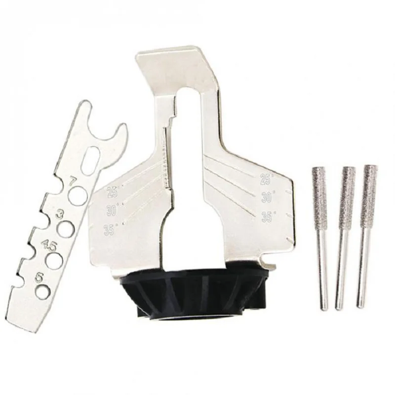 

Chainsaw Sharpening Kit Electric Grinder Sharpening Polishing Attachment Set Saw Chains Tool Drill Rotary Accessories Set