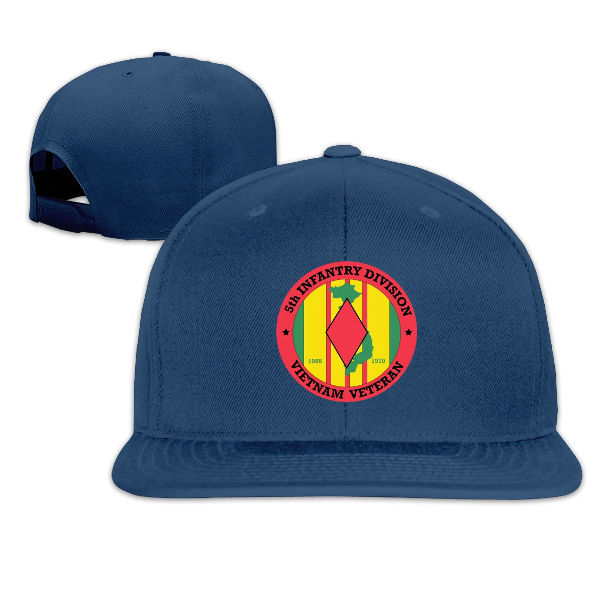 

5th Infantry Division Red Diamond Division mans womens Fashionable breathable Hip hop caps