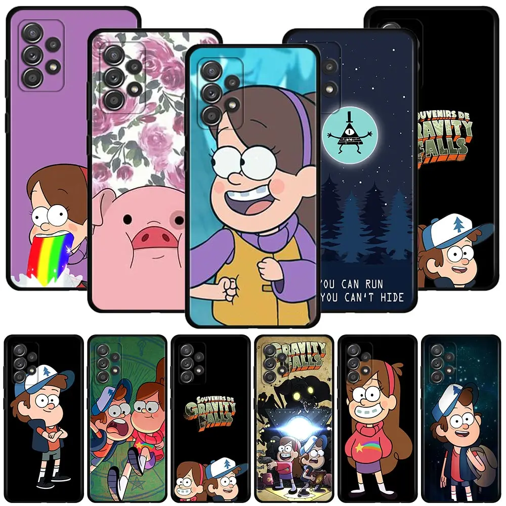 

Disney Gravity Falls Case For Samsung Galaxy A51 4G A21S A71 5G A41 A31 A21 A11 A01 Silicone Soft Bags Cover Coque