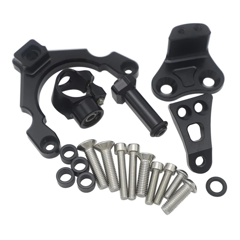 

AP68-Motorcycle Stabilize Steering Damper Mount Bracket Steering Stabilizer Support for Kawasaki Z900 2017-2019