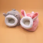 Клетка для домашних животных, аксессуары для хомяков, кровать для питомца, хлопковый домик с мышкой, маленький гнездо для животного, зимний теплый домик для грызуновморских свиноккрысежиков