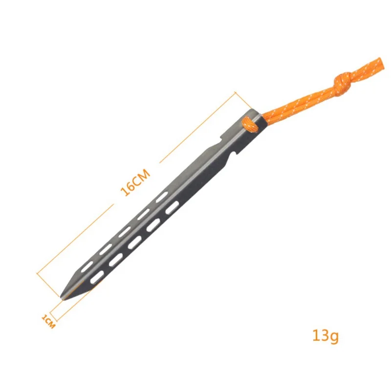 8 шт. из титана для палатки Peg Kit ветрозащитный Открытый Кемпинг Pegs аксессуары