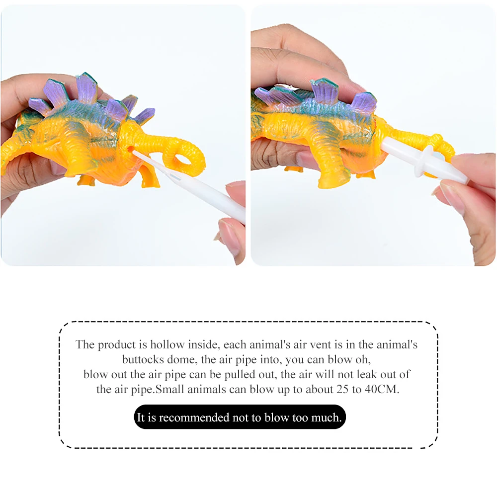Забавные динозавры сжимаемые игрушки антистрессовая надувная игрушка-животное