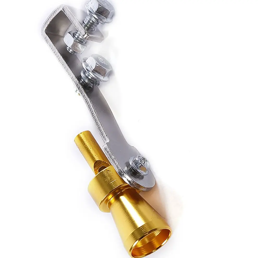 Универсальный автомобильный турбо звук свист глушитель выхлопной трубы клапан