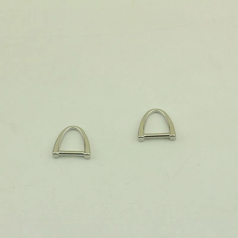 100Pcs 10mm O D Ring Metal Belt Buckles for Bags Strap Hanger Hook Buckle DIY Handbag Hardware Craft Sewing Accessories