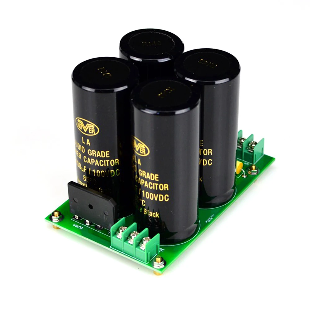 10000UF 100V *4 25A HP-O-A Nover DIY KITS / Finished Board Rectifier Filter After Stage Power AMP Amplifier Supply | Электроника