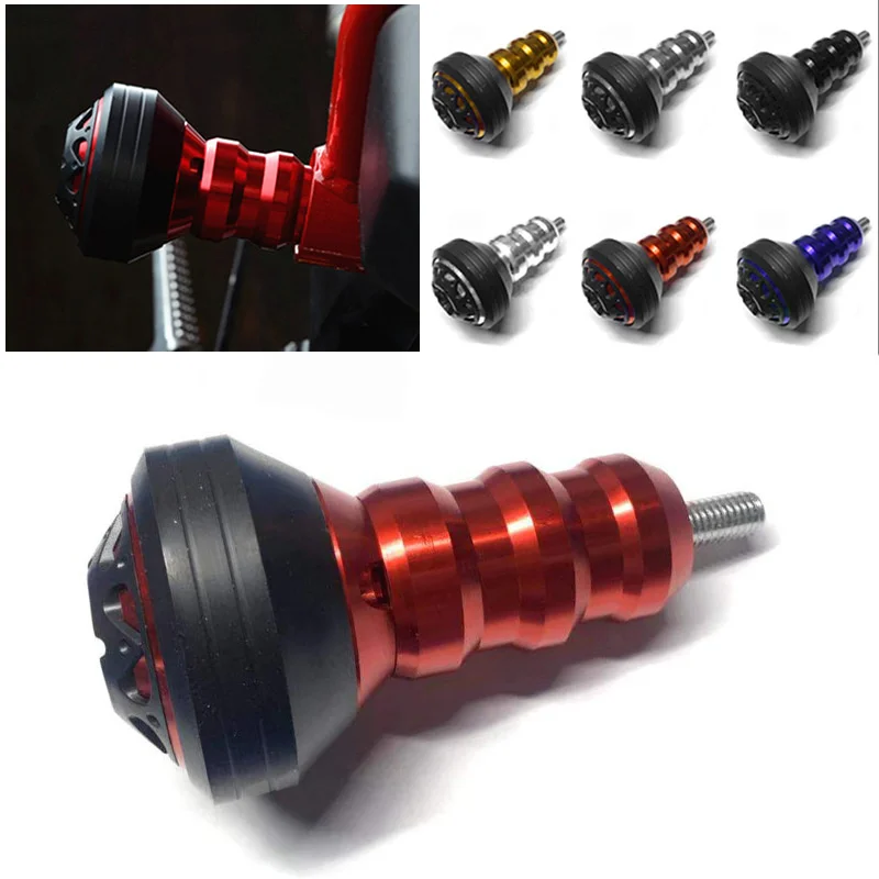 

Motorcycle Refitting Parts Anti Falling Rod Protective Rod Anti Falling Rubber Aluminum Alloy Anti-collision Ball Anti Falling