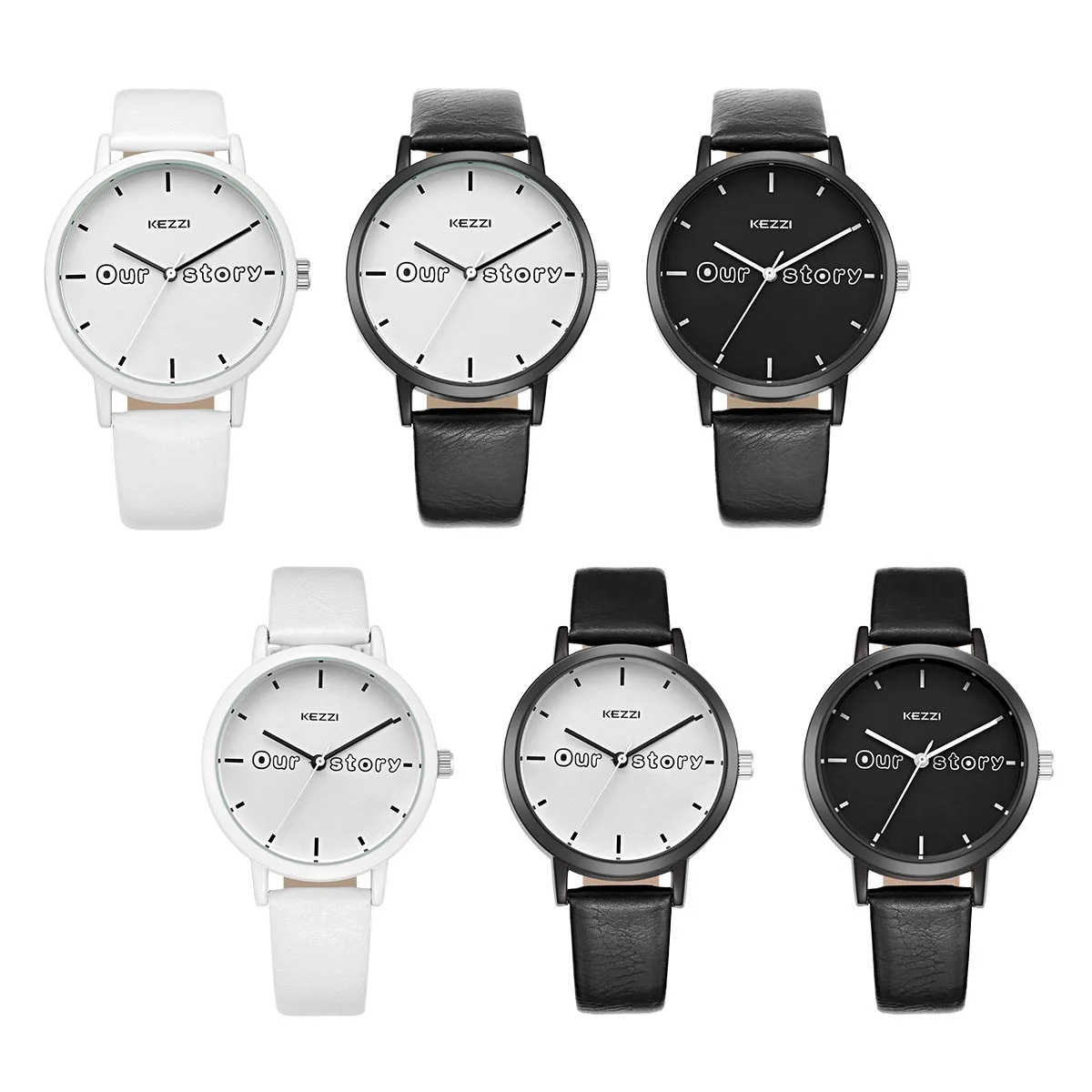 

NO.2 Women's Leather Watches Classic Design Rectangular Femal Waterproof Watches fashion brand wristwatches
