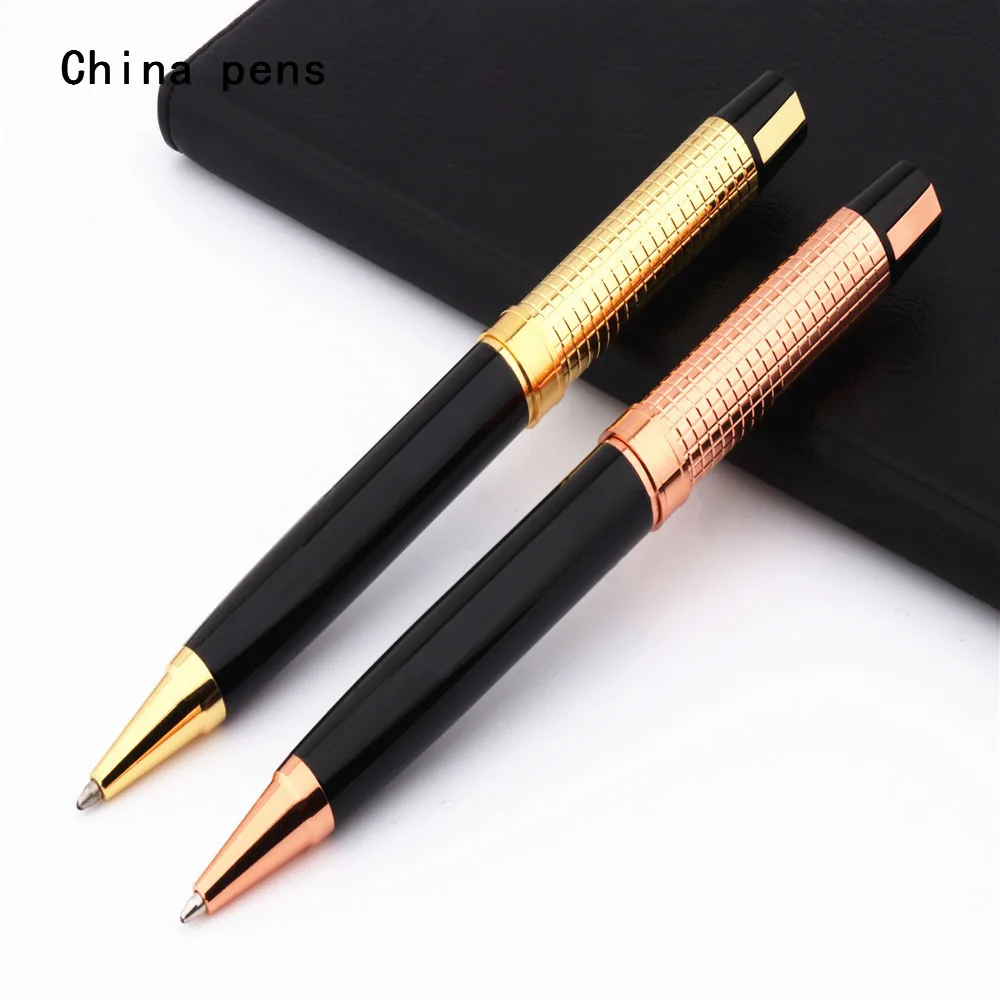 Шариковая ручка для бизнеса и офиса роскошная черная модель 713 школьные