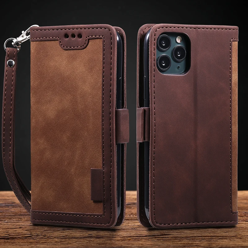 Чехол-книжка из искусственной кожи для iPhone 12 Pro Max Mini SE 2020 11 6 6s 7 8 Plus X 10 XR XS |