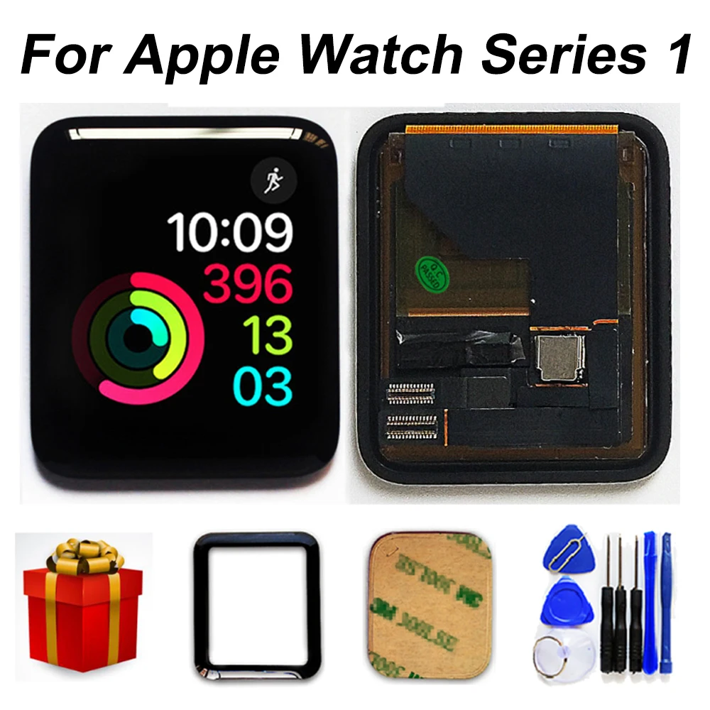 100% протестированный сенсорный экран для Apple Watch Series 1 38 мм спортивный ЖК дисплей