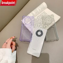Breakpoint Xiaomi Redmi Note 8 9T 10 10S Pro 4G Case For Poco X3 M3 Transparent Covers With  Credit Card Slot Photo Holder