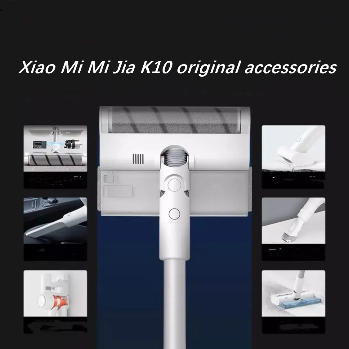 

Xiao Mi Mi Jia wireless cleaner K10 1C original fittings, power adapter, brush bed brush, suction head brush holder K10 1C