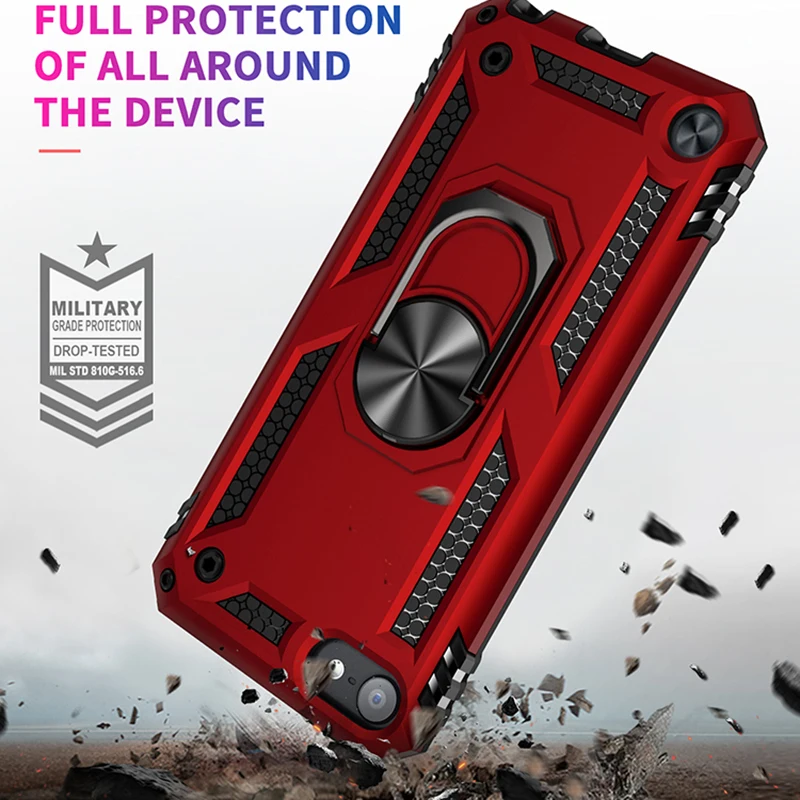 Противоударный чехол с кольцом-держателем для iPhone iPod Touch 5 6 7 | Мобильные телефоны