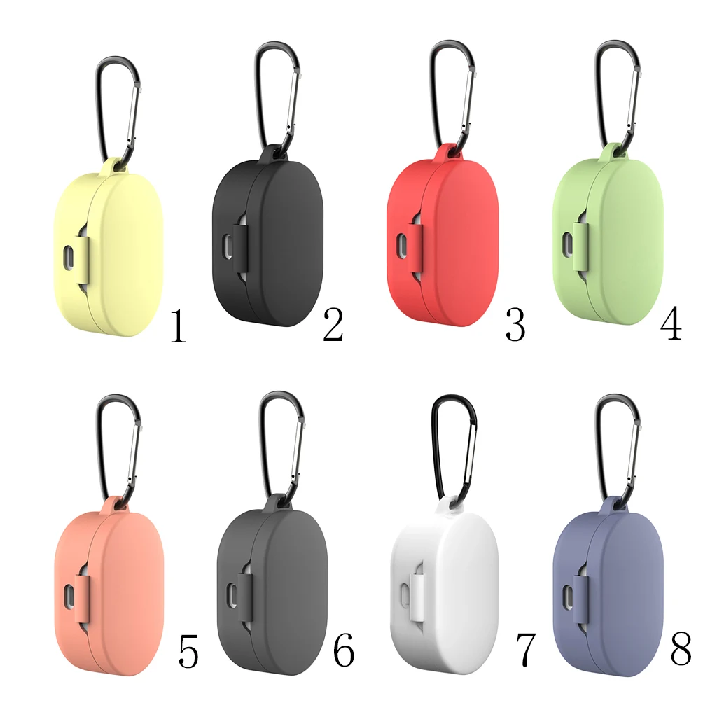 Новинка 2019 силиконовый чехол с пряжкой для Xiaomi Redmi Mi AirDots воздушными точками