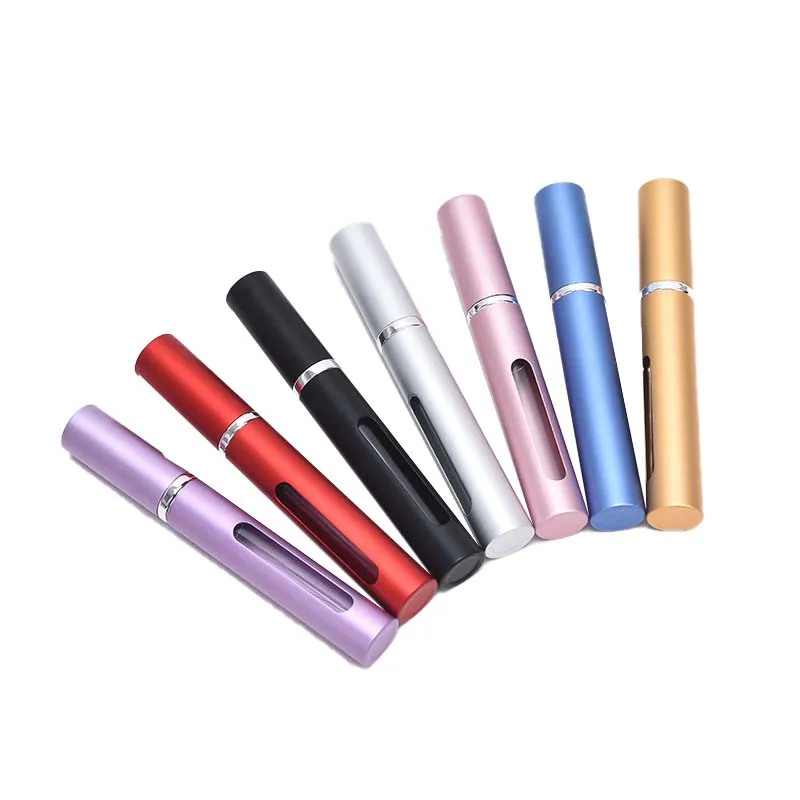

5ml Empty Refillable Perfume Bottle Travel Portable Mini Women Parfum Atomizer Original Spray Cosmetic Containers Aluminum