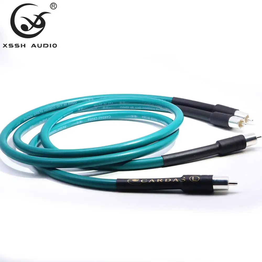 1 пара к RCA Hi-end Мощность усилитель из бескислородной меди с покрытием чистой