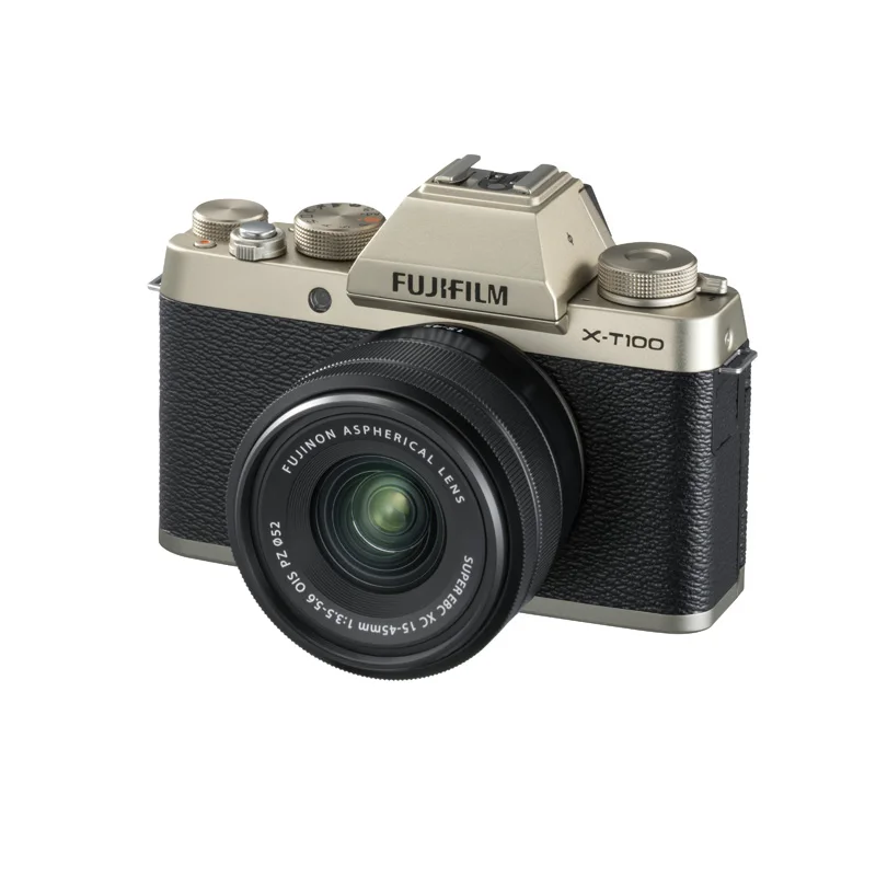 Fujifilm X-T100/XT100 беззеркальная цифровая Камера с XC15-45mm F3.5-5.6 OIS PZ объектив