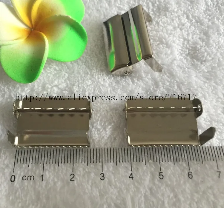 1 &quot2 5 см Серебристые Металлические подтяжки пряжки для регулировки рукоделия