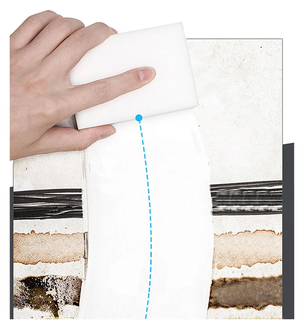 10 шт./20 шт. Волшебная салфетка нано губка меламиновая для мытья посуды Чистящая