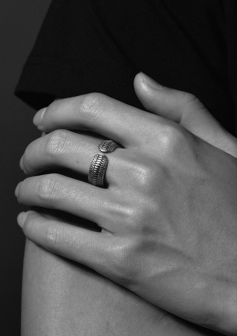 Мужское Винтажное кольцо из серебра 925 пробы с драконом|thai silver ring|silver ringring ring |