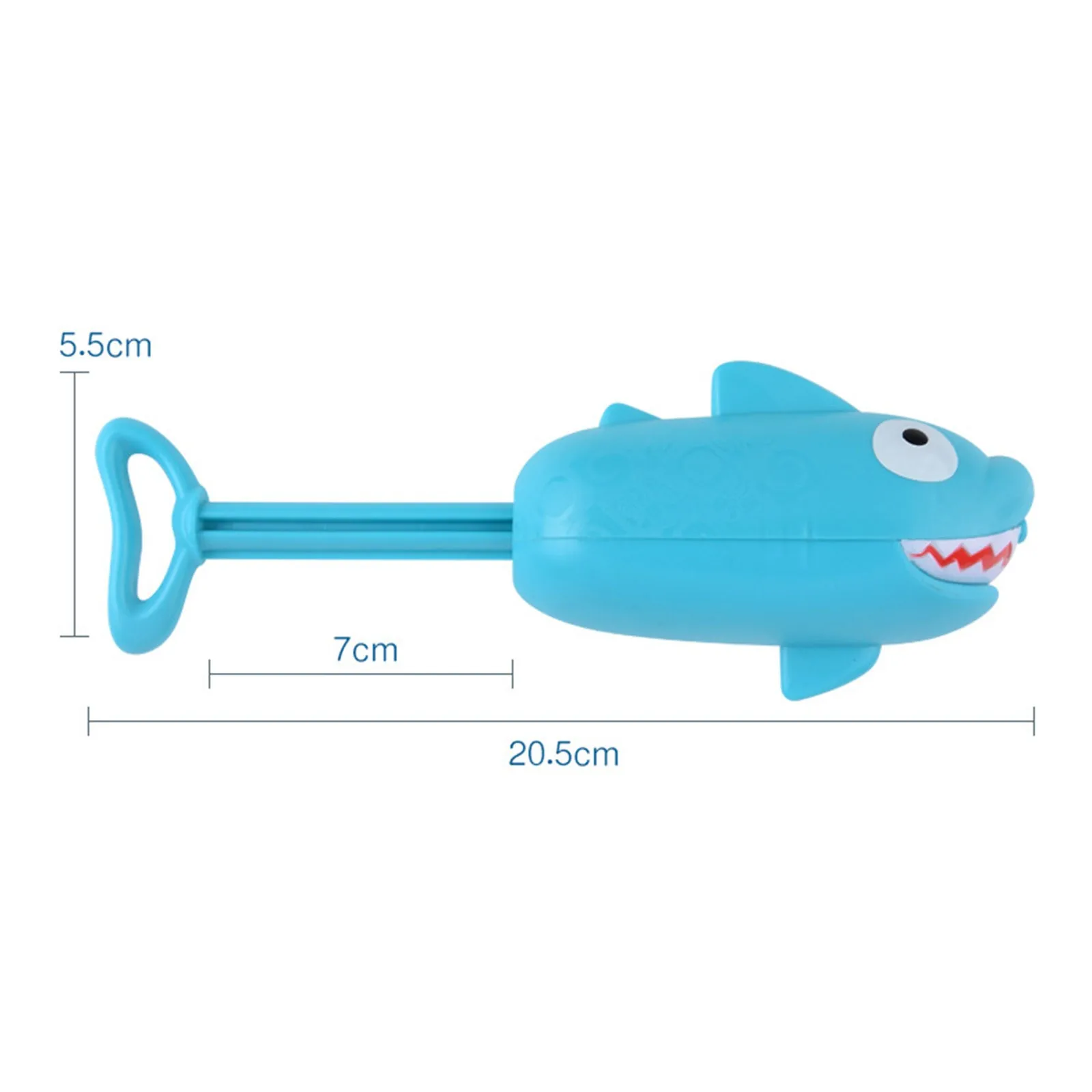 

Cute Shark Shape Water Pump Summer Beach Outdoor Children Spray Children Bathroom Toys Blue Shark Water Pump Dropshipping