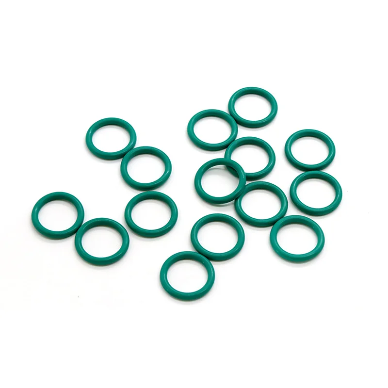 

10pcs CS3.5mm OD 10~33mm Green FKM Fluorine Rubber O Ring Sealing Gasket Insulation Oil High Temperature Resistance Green
