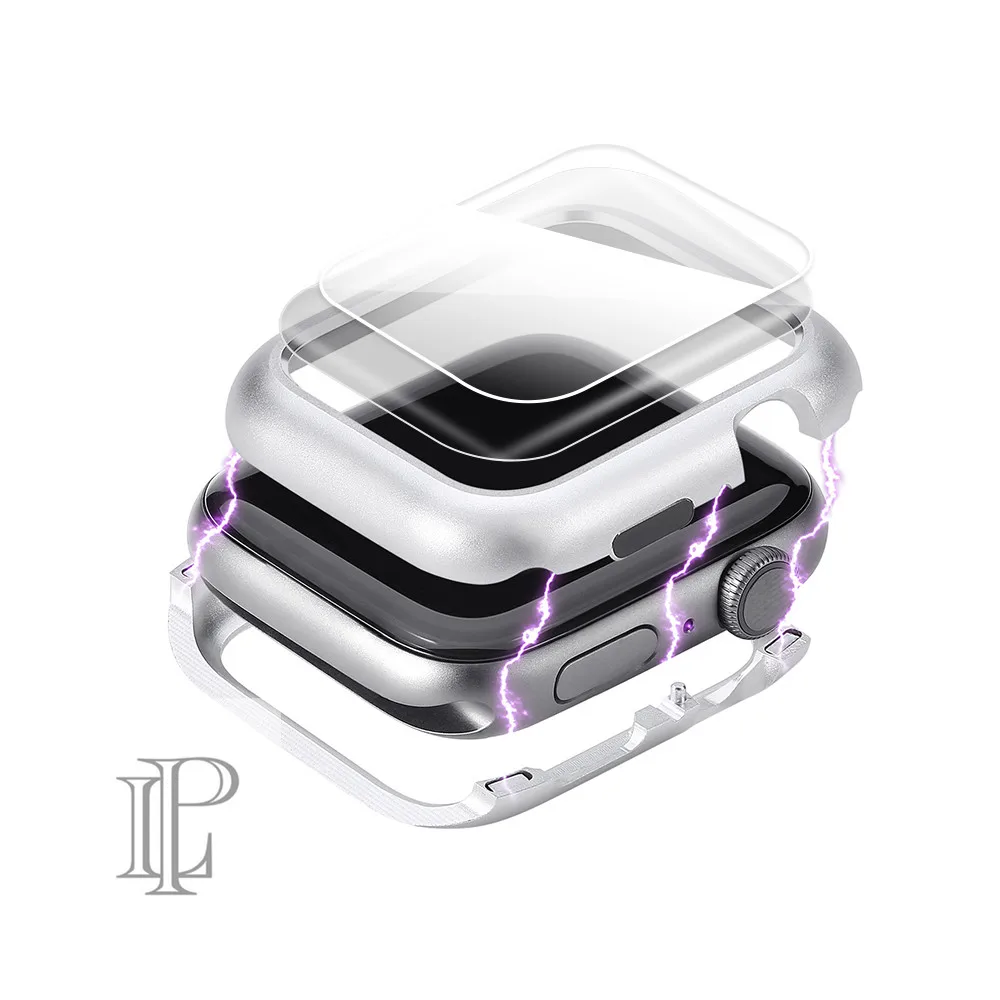 Магнитная Крышка для apple watch case apple watch 5 4 3 44 мм/40 мм iwatch band 5 4 42 мм/38 мм Защитная пленка для экрана
