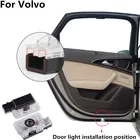2 шт., Автомобильные светодиодные ламсветильник для дверей Volvo V60 V40 XC60 XC90 S80 S80L S60L S60 2014 2015 2016 2017