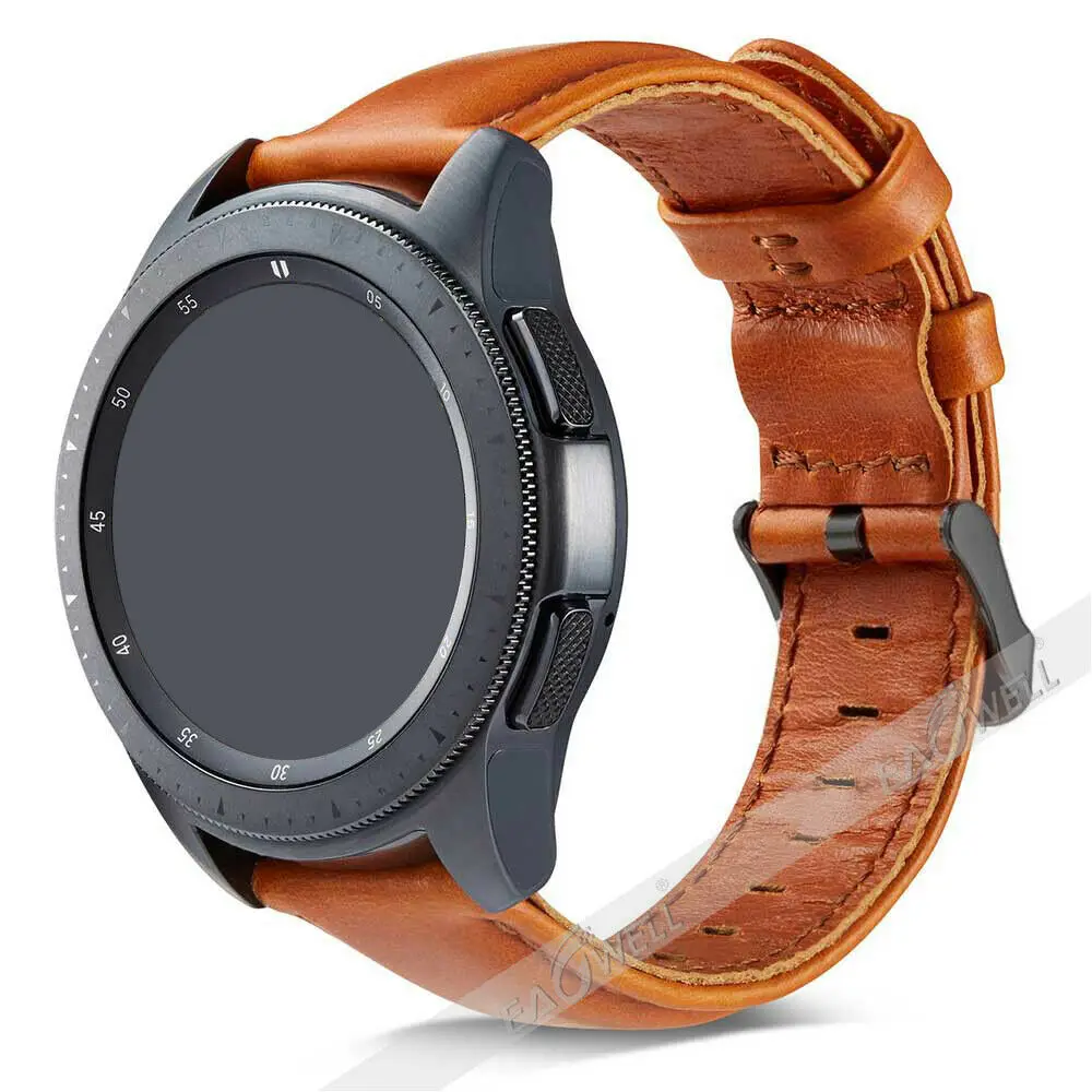 

Quick Release Watchband Genuine Leather 20mm 22mm Universal Watch Band For Samsung Gear2 R380 Belt For Garmin Forerunner 645