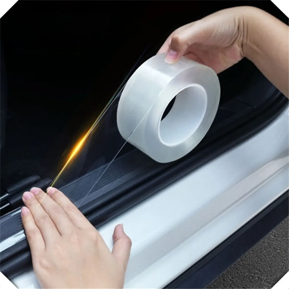 

3m Auto Trunk Door Sill Body Vinyl Accessories Car Stickers for Jeep Wrangler Liberty Trailhawk Commander Renegade R AMG GT GLC
