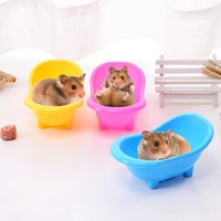 pet mouse bathing bathtub guinea pig plastic bathtub hamster bathing toy little pet bathroom supplies pet rat accessories